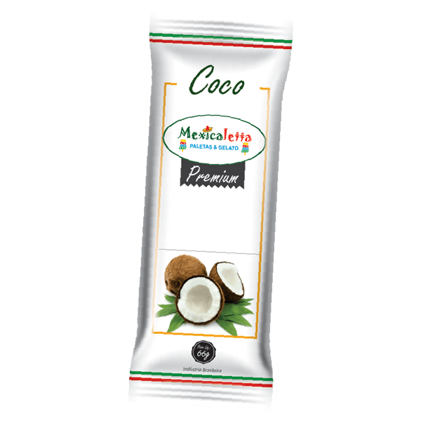Sorvetes Mexicaletta Premium coco
