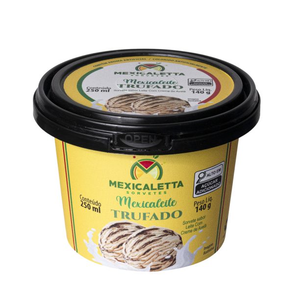 Gelato Mexicaleite Trufado 250ML